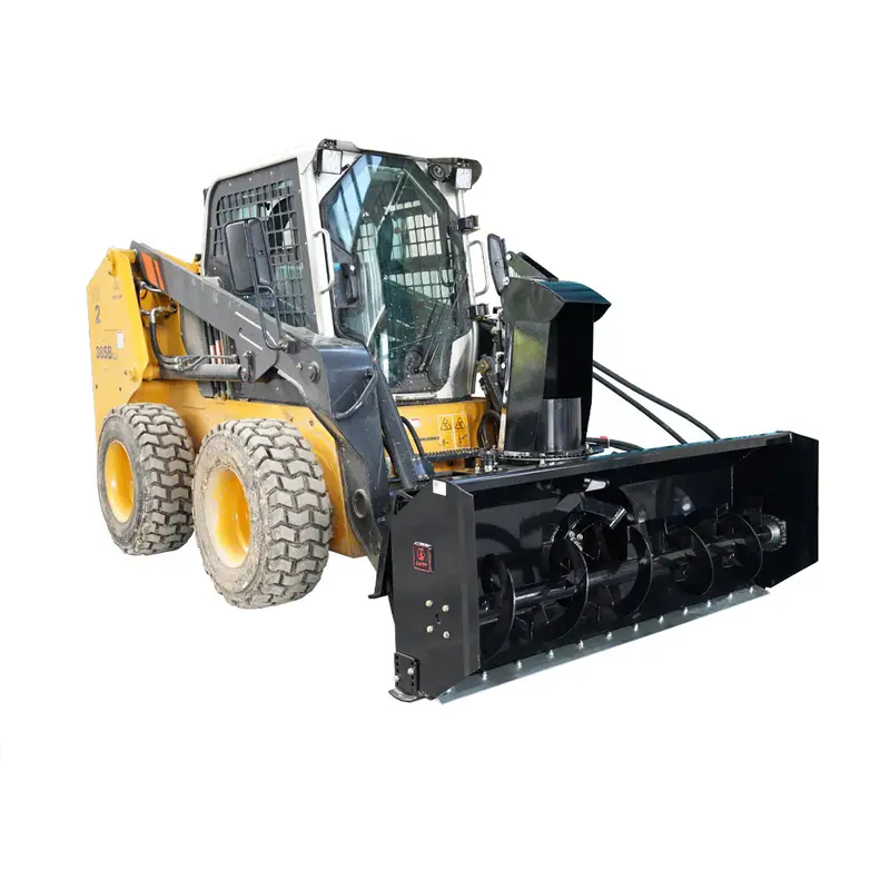 Landy Attachments Snow Blower | Width 72" | 20-35 Gpm | 20-35 Hp | For Skid Steers, Tractors & Utvs 1