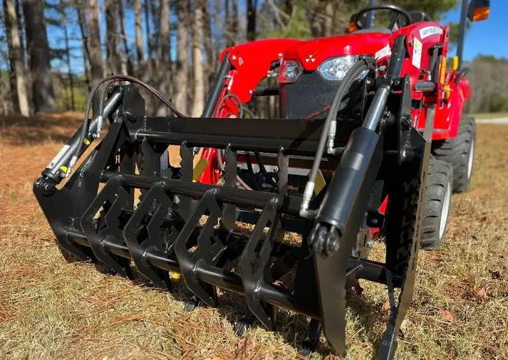 Lane Shark Root Rake Brush Grapple 3 | Width 48", 56" & 64" | Up To 40 Hp | 8 To 25 Gpm | For Skid Steers & Tractor 3