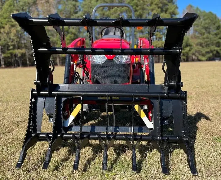Lane Shark Root Rake Brush Grapple 3 | Width 48", 56" & 64" | Up To 40 Hp | 8 To 25 Gpm | For Skid Steers & Tractor 6