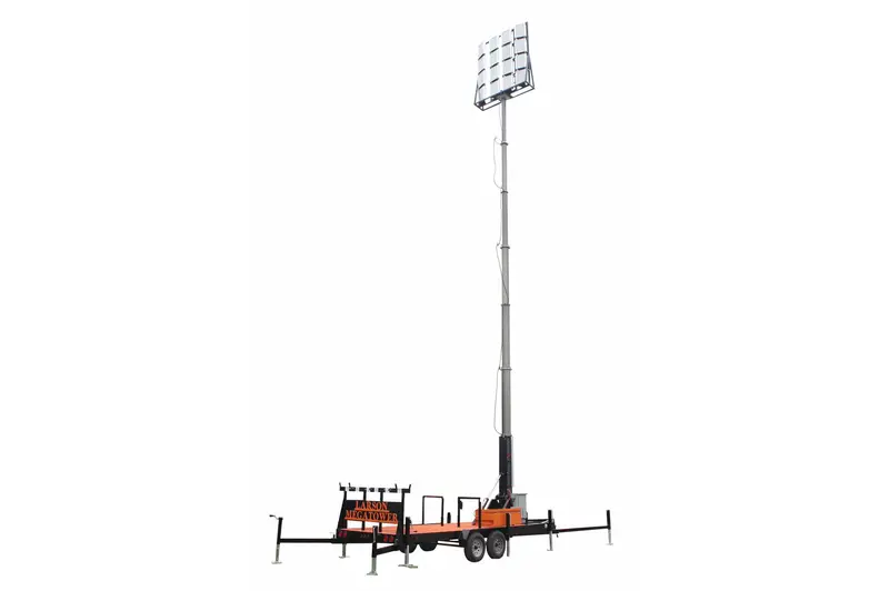 Larson Electronics 65' Hydraulic Aluminum Mast Megatower™ No Lights And No Trailer 1