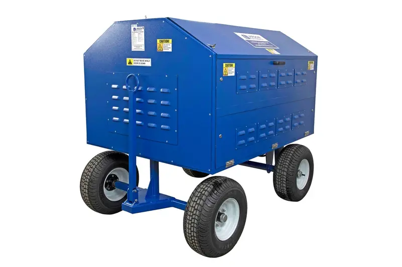 Larson Electronics Portable Electric Vehicle Charging Station - Level 2 Charger, Single Port - 12Kw Diesel Generator, 10G Fuel Tank 2