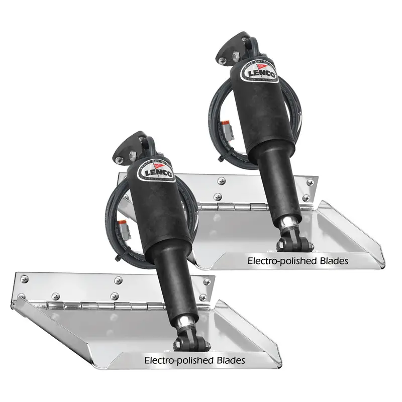 Lenco 18" X 14" Standard Performance Trim Tab Kit W/O       Switch Kit 12V [15040-101] 1
