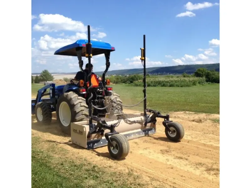 Level Best Tractor Grading Box | Model Td-108 | Working Width 108" | Dual Laser Capability | 60-125 Hp For Tractors 1