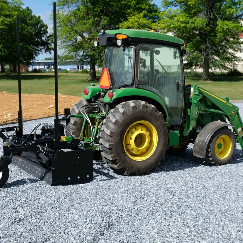 Level Best Tractor Grading Box | Model Td-84 | Working Width 84" Inches | Dual Laser Capability | 60-125 Hp For Tractors 1