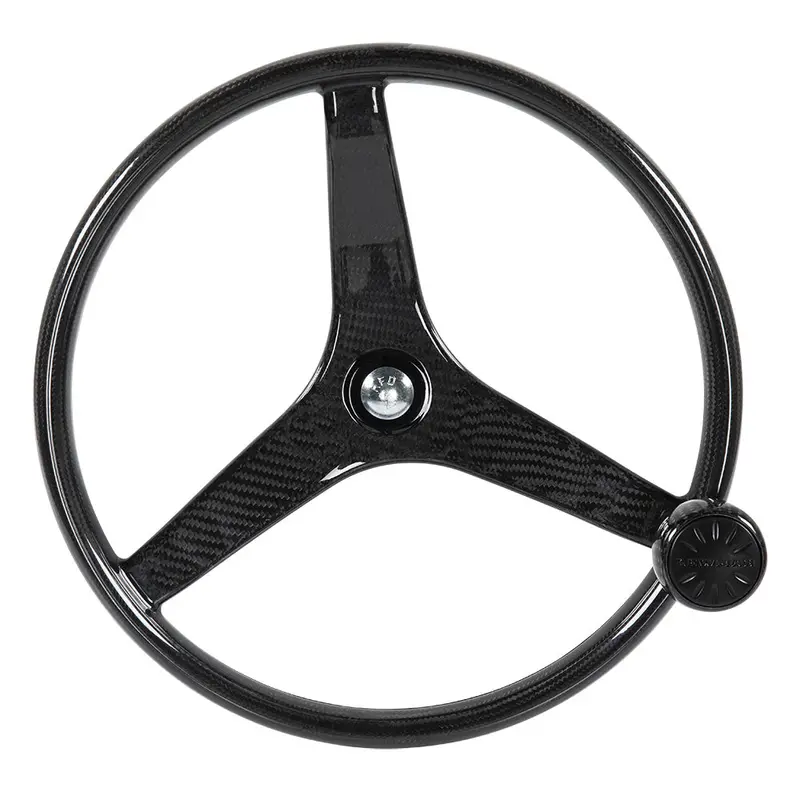 Lewmar Power Grip Carbon Fiber Wheel [89700924] 1