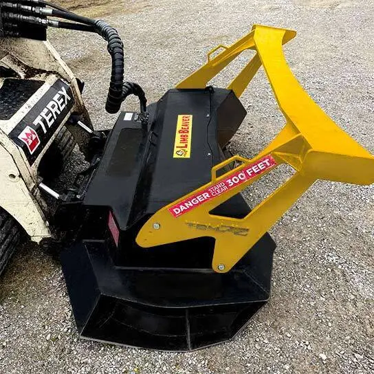 Limb Beaver Twin Disc Mulcher (Tdm) | Cutting Path 72” (Two 36” Discs) | 35–50 Gpm | For Skid Steers 1