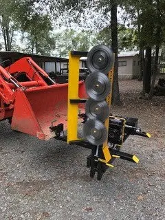 Limbshark Tree Trimming Cutter | 4-Blade Rotary System | Cuts Up To 3" Limb Diameter | Gas-Powered & Hydraulic Options | 8–30 Gpm & 6.5–8 Hp | Fits Tractor & Skid-Steer Mounts 1