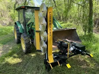 Limbshark Tree Trimming Cutter | 4-Blade Rotary System | Cuts Up To 3" Limb Diameter | Gas-Powered & Hydraulic Options | 8–30 Gpm & 6.5–8 Hp | Fits Tractor & Skid-Steer Mounts 3