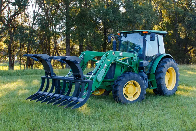 Lmc Ag Extreme Duty Grapple | Grapple Width 101" Inches | Dual Hydraulic Cylinder | For Tractors & Skid Steers 1