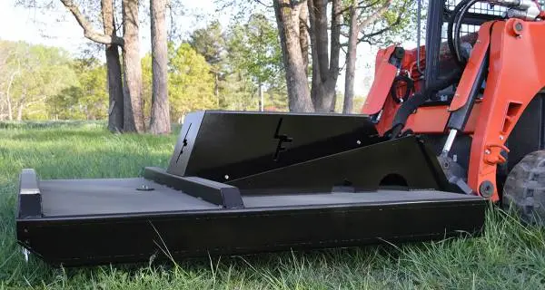 Loflin Fabrication Closed Front Brush Cutter | 60" Width | 2 Blade | Hydraulic Flow 12 To 43 Gpm | For Skid Steer 1