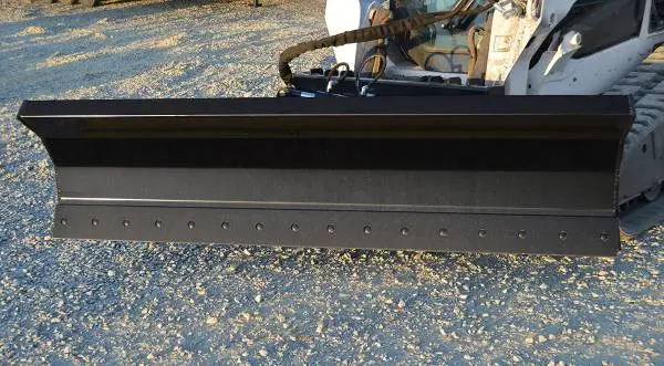 Loflin Fabrication Dozer Blade | 83" & 94" Widths | Hydraulic Angle & Tilt | For Skid Steer 1