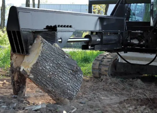 Loflin Fabrication Wood Splitter | 32¼" Opening Width | 35 Ton Capacity | Hydraulic Flow 6 To 40 Gpm | For Skid Steer 1