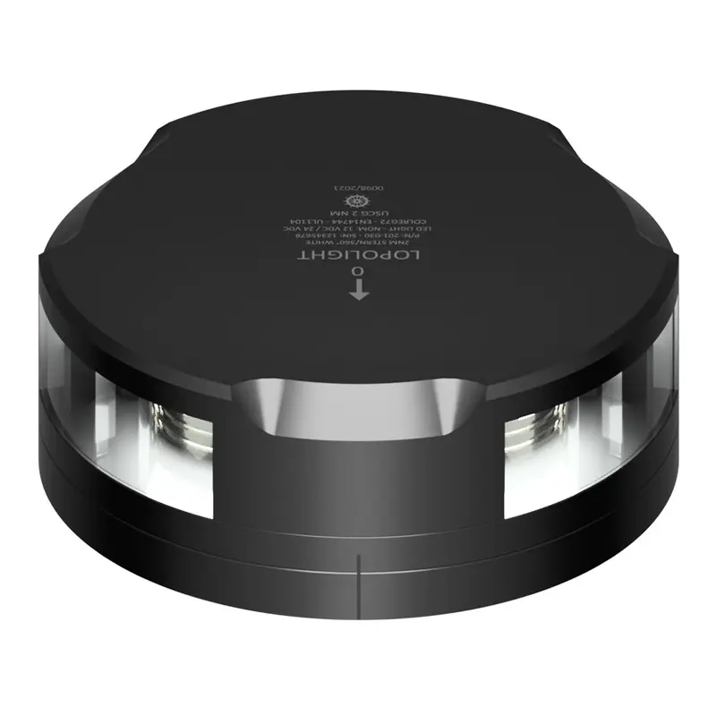 Lopolight 360-Degree Stern Light - 2Nm - Black Housing W/Fb Base [201-030-Fb-B] 1