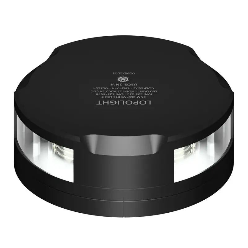 Lopolight Masthead/360-Degree Light - 3Nm - Black Housing W/Fb Base [201-021-Fb-B] 1