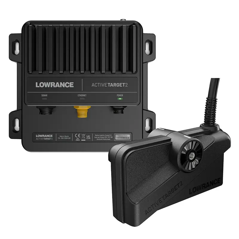 Lowrance Activetarget 2 Live Sonar W/Transducer (Module + Xdcr+ Mounts) [000-15959-001] 1