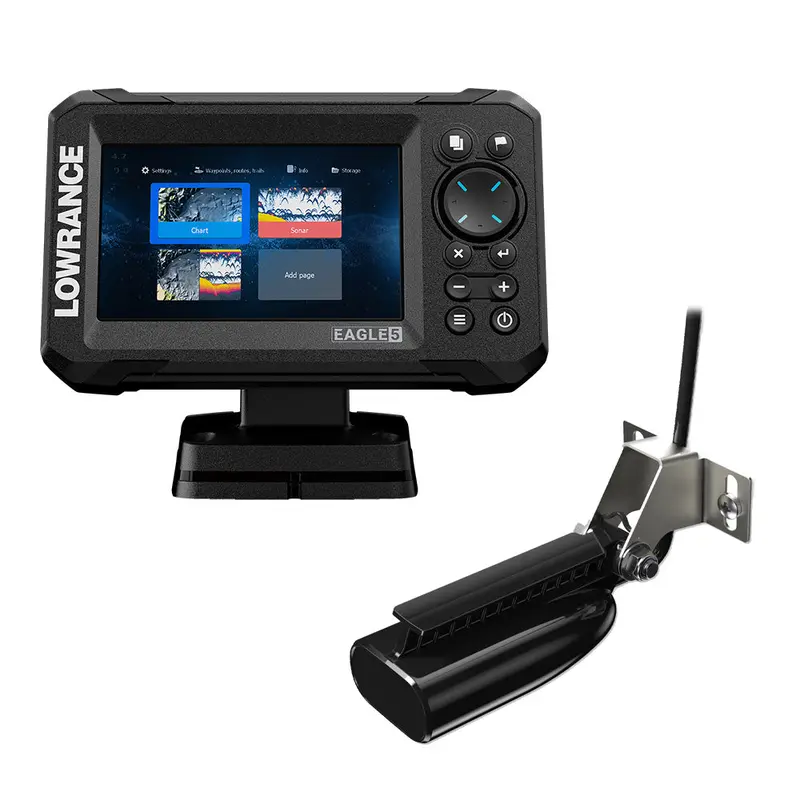 Lowrance Eagle 5 Combo W/Splitshot Transducer [000-16111-001] 1