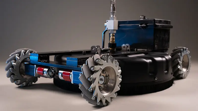 Lucid Bots Lavo Bot | Wide 24" Inches | Pressure 500-4500 Psi | Flow Rate 4-12 Gpm | 56V Battery 1