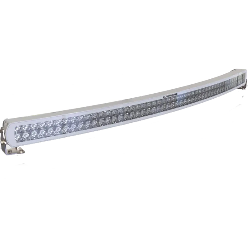 Lumishore Abovewater Curved Led Spotlight 50″ | 39,600 Lumens | Single Color White | For Boats & Yachts 1