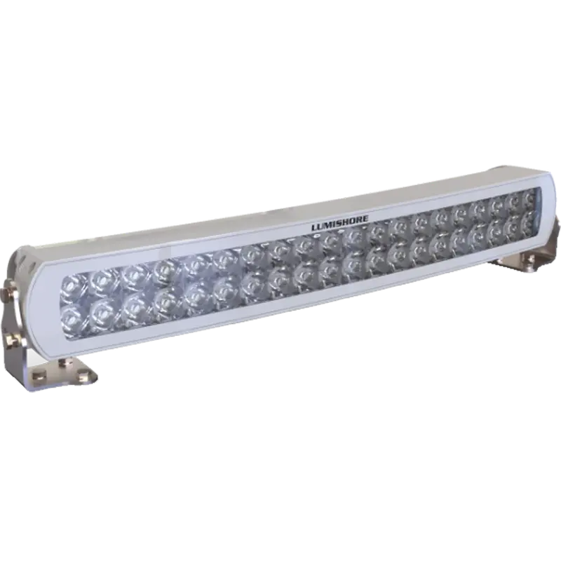 Lumishore Abovewater Led Spotlight | 20" Curved | Single Color – White | For Marine Vessels 1