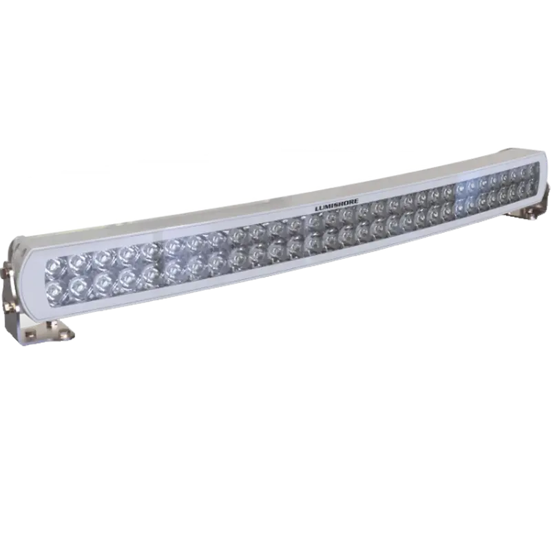 Lumishore Abovewater Led Spotlight | 30" Curved | Single Color – White | Marine Vessels 1