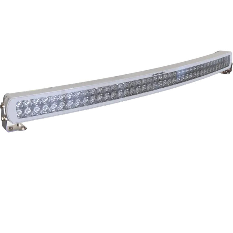 Lumishore Abovewater Led Spotlight | 40" Curved | Single Color – White | For Marine Vessels 1