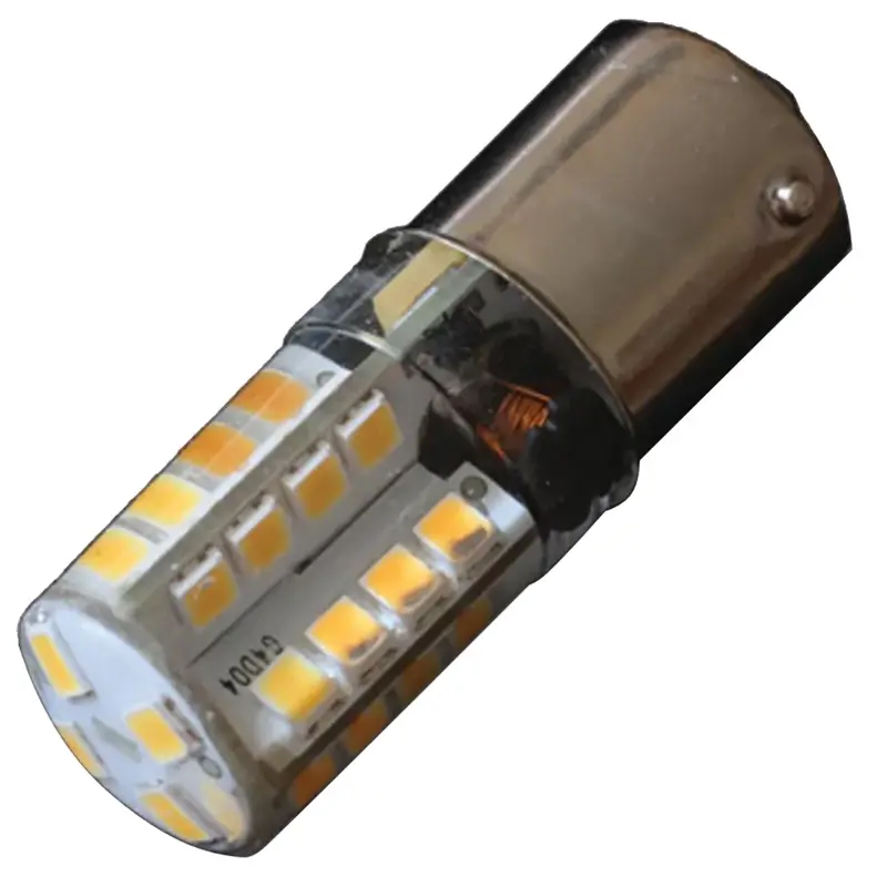 Lunasea Ba15s Silicone Encapsulated Led Light Bulb - 10-30 Vdc - 220 Lumen - Cool White [Llb-22Kc-21-00] 1
