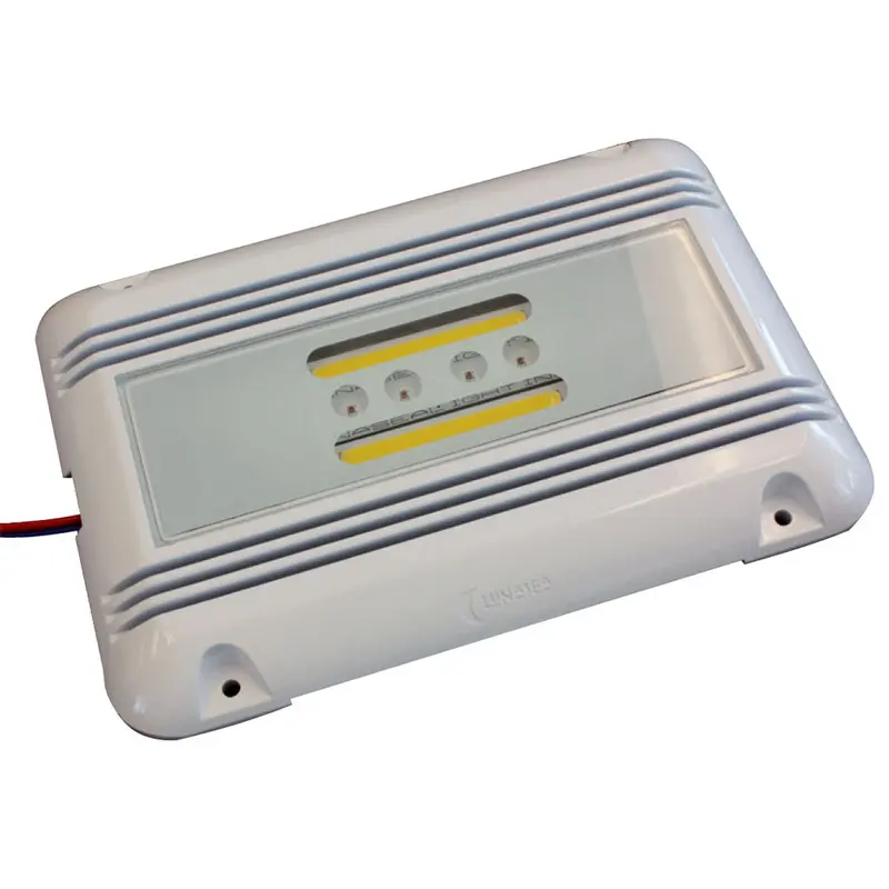 Lunasea Led Engine Room Utility Light - 16W - 3,200 Lumen Output, Ignition Proof, 10-40 Vdc, 4000K Natural White Leds [Llb-51Wo-91-10] 1