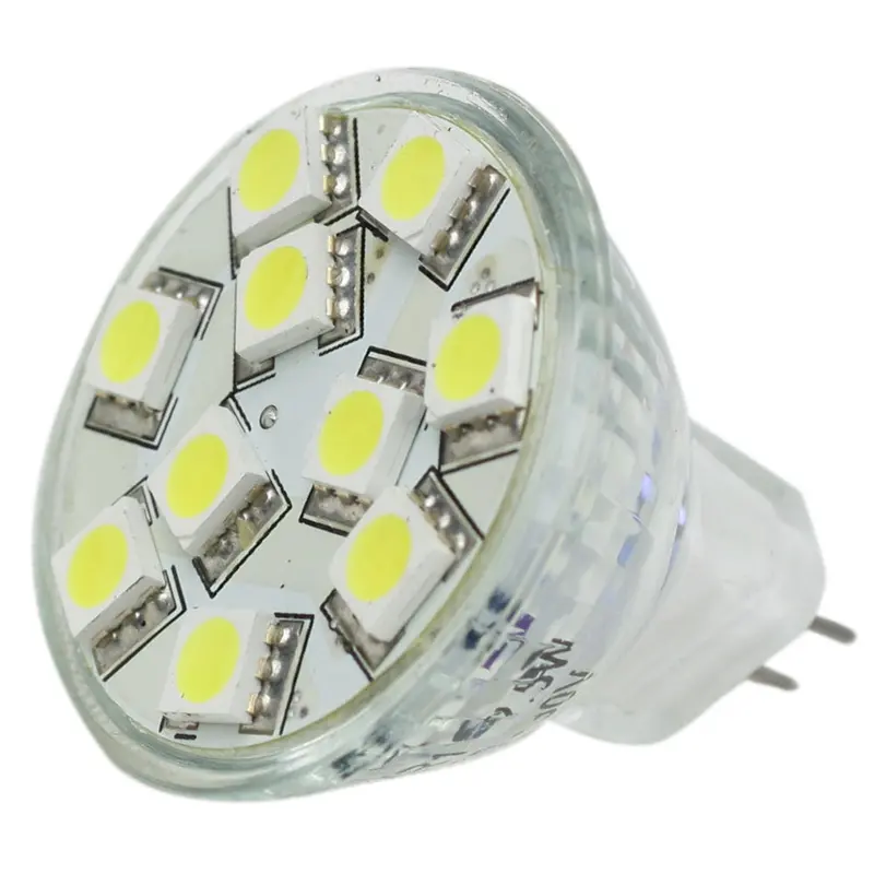 Lunasea Mr11 Led Bulb - 10-30Vdc/2.2W/140 Lumens - Warm White [Llb-11Tw-61-00] 1