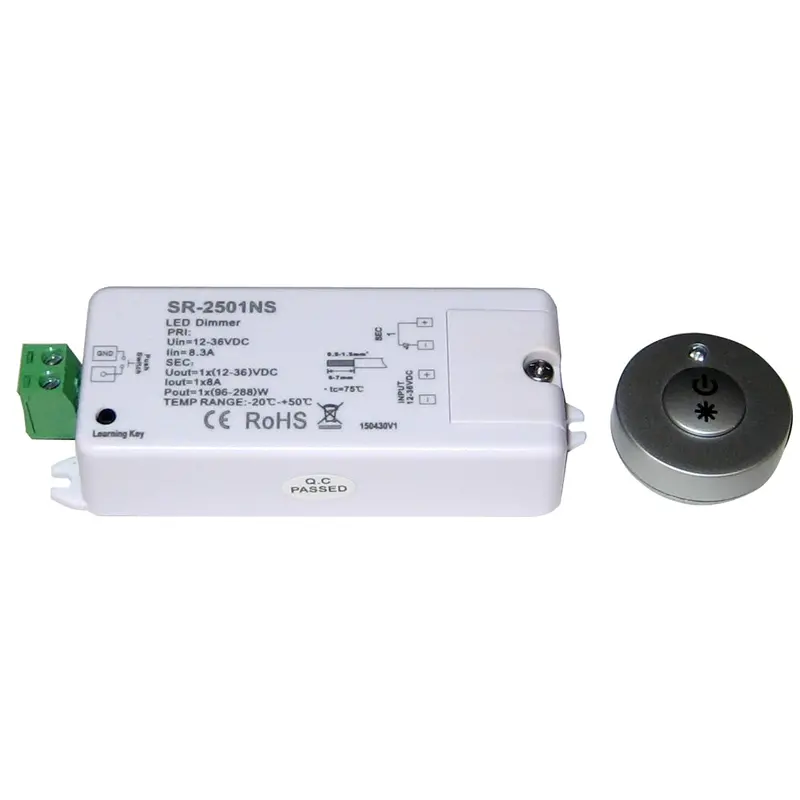 Lunasea Remote Dimming Kit W/Receiver & Button Remote [Llb-45Ru-91-K1] 1