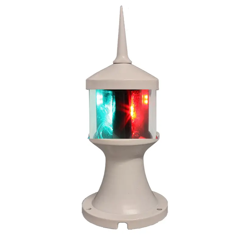 Lunasea Tri-Color/Anchor Zero Emission Light Fixture - 12V - White [Llb-73Bk-01-Wb] 1