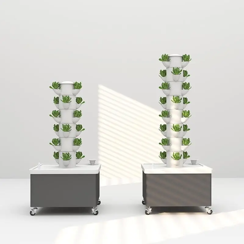 Lyine 3P Smart Vertical Hydroponic Tower - Growing For Fresh Food | Model 5P14 | 25 L 2