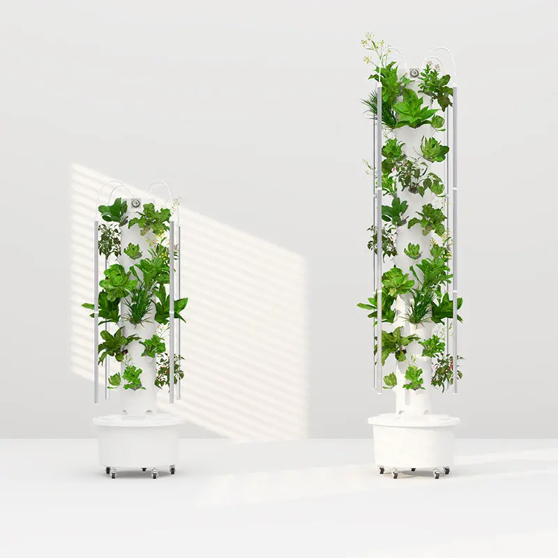 Lyine 4P Vertical Hydroponic Tower – Advanced Aeroponics Growing Kit |  4P6  Model | 40L 1