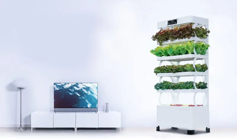 Lyine Smart Home Vegetable Hydroponic Grow Cabinet | 4 Layers 6