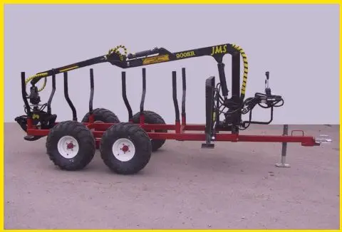 Machinerie Am Inc | 900 Series Atv Grapple Loader/Trailer Package 1