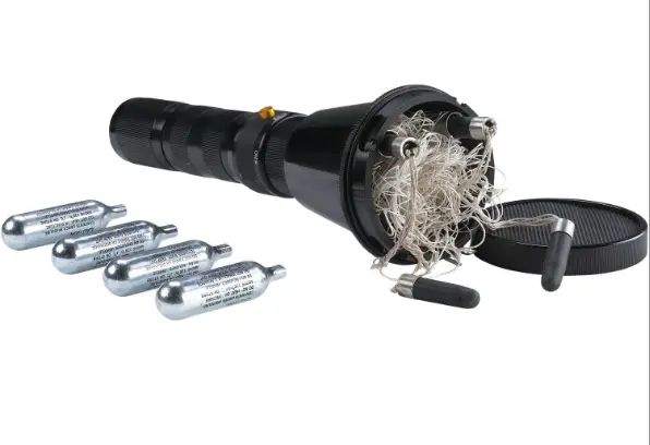 Magnet | Trap Guns Four-Head Animal Capture Net Gun | 2M-3.5M Nets Net Sizes 1