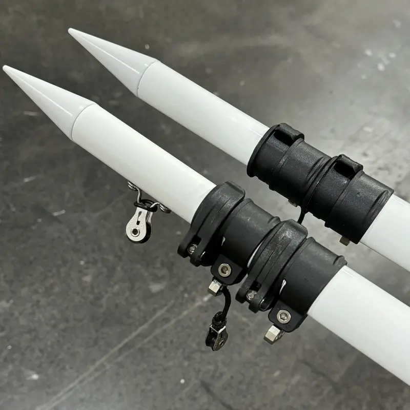 Marsh Tacky Outriggers “Et Series” External Retractable Titanium Carbon Fiber Outriggers (18, 20 Or 22Ft Sets) 1