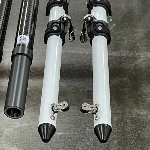 Marsh Tacky Outriggers “Et Series” External Retractable Titanium Carbon Fiber Outriggers (18, 20 Or 22Ft Sets) 5