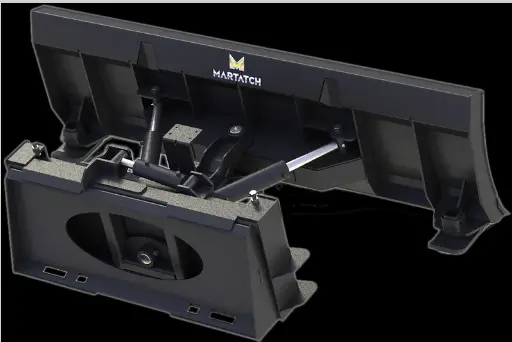 Martatch Dozer Blade-24" High | 84" & 96" Working Width | Hydraulic Flow 15 To 25 Gpm | For Skid Steer 1