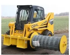Martatch | Fence Unroller | Model Mfu-A & Mfu-A/Vhlu | Vertical & Horizontal Locking | Hydraulic Flow Requirement 15 To 25 Gpm | For Skid Steer 1