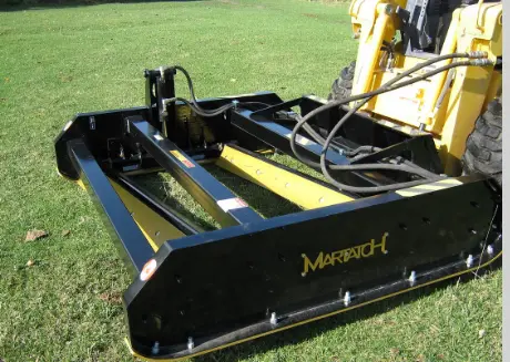 Martatch | Grader Leveler | Working Width 72", 84" | Hydraulic Depth Control | Hydraulic Flow 15 To 25 Gpm | For Skid Steer 4