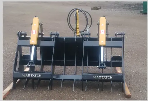 Martatch | Grapple Rake | Model Mrrg-B Series | Working Width 64", 72" & 80" | Euro/Global Mount | Horsepower 40 To 150 Hp | For Tractors 1