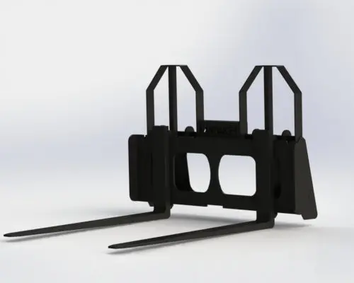 Martatch | Heavy Duty Pallet Fork | Working Width 48" Inches | Horsepower 40 To 100 Hp | For Tractor 1