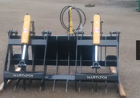 Martatch | Root Rake Grapple | Model Mrrg-A Series | Width 64" To 80" | Horsepower 50 To 100+ Hp | For Tractors 1