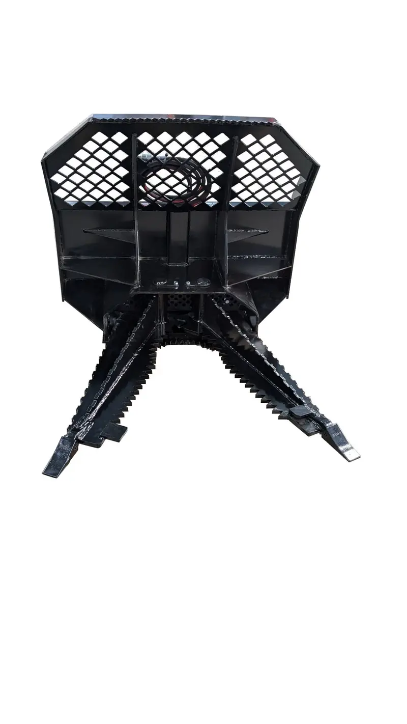 Martatch | Tree Puller | Model Mhtpuqa | 34" Jaw Opening | 3/4" Ar400 Steel Jaws | Hydraulic Flow 15 To 25 Gpm | For Skid Steers 1