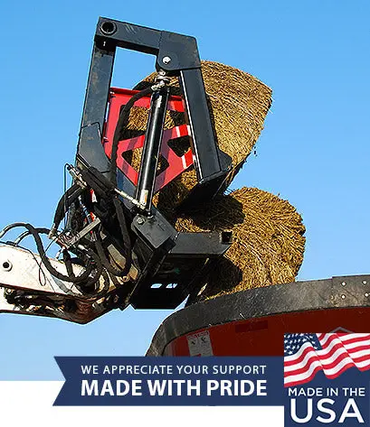 Maxilator | Bale Splitter | Model Mxshd-S | 6' X 6' Capacity | Hydraulic Flow 15 To 25 Gpm | For Skid Steer Loaders 1