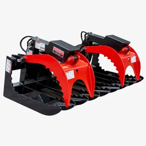 Maxilator | Extreme Duty Debris Grapple | Model Magxd72 | 72" Width | Hydraulic Flow 15 To 25 Gpm | For Skid Steers 1