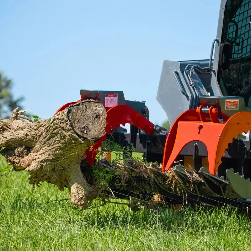 Maxilator | Extreme Duty Debris Grapple | Model Magxd72 | Working Width 72" Inches | Euro/Global Mount | Horsepower 75 To 150 Hp | For Tractor 1