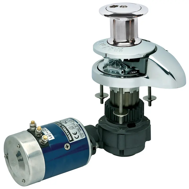 Maxwell Rc8-8 Windlass W/Capstan 12V - 5/16" Chain To 9/16" Or 5/8" Rope [Rc88cap12v] 1