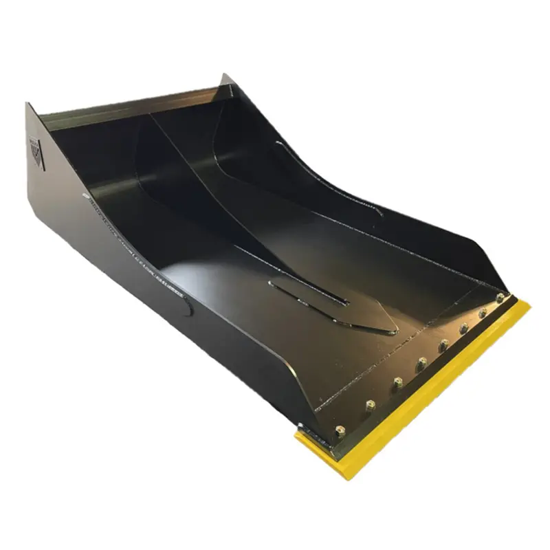Maxx Conveyor Cleaning Bucket With Bolt-On Cutting Edges For Skid Steer 2