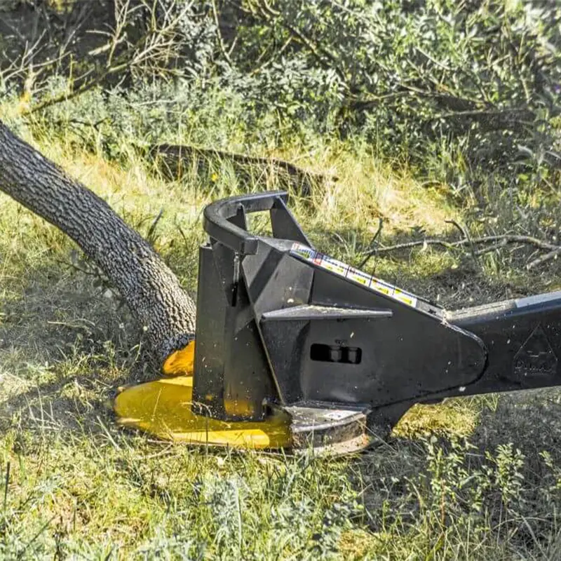 Maxx Tree Saw With Cutting Disk Attachment For Skid Steer 1